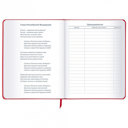 Дневник 1-11 класс 48 л., кожзам (твердая), шелкография, BRAUBERG, "Anime", 106225