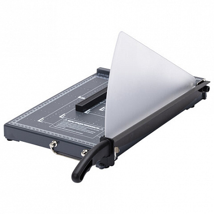 Резак сабельный BRAUBERG KATANA TSP-412, А4, на 12 л., длина реза 330 мм, пластиковое основание, защитный экран, 532987