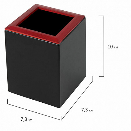 Набор настольный GALANT "Sirius" из дерева, 8 предметов, цвет "красное дерево/чёрный", 238162