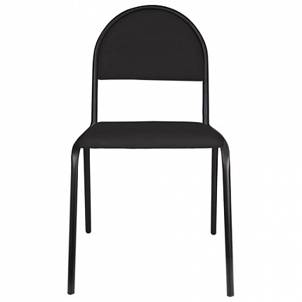 Стул для посетителей "Серна", черный каркас, ткань черная, СМ 7/22 Т-11