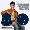 Рюкзак BRAUBERG OPTIMA, 2 отделения, с брелоком, "Млечный путь", объемный дизайн, 36х27х18 см, 274418