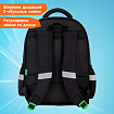 Рюкзак SNOOBAG (СНУБЭГ) MIND с пеналом в комплекте, 2 отделения, "Неоновый паук", 40х28х18 см, 274444