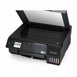 МФУ струйное EPSON L8100 "3 в 1", А4, 22 стр./мин, 5760х1440, печать на CD/DVD, Wi-Fi, СНПЧ, C11CK94402