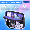 Папка на молнии с ручками BRAUBERG А4, 1 отделение, карман на молнии, 80 мм, "Спящий котенок", 273309