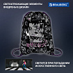 Мешок для обуви BRAUBERG PREMIUM, карман, подкладка, светоотражайка, 43х33 см, "Комиксы", 272423