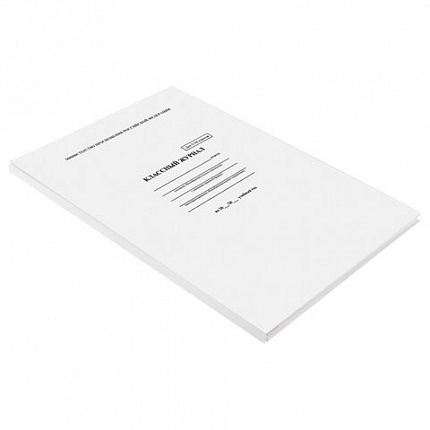 Классный журнал BRAUBERG 5-11 кл. (универсальный), А4 200х290 мм, твердая ламинированная обложка, офсет, 125686