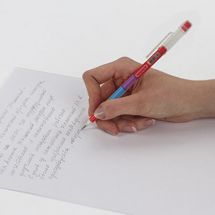 Карандаш сегментный ПИФАГОР "Таблица умножения", HB, корпус ассорти, с ластиком, 181482