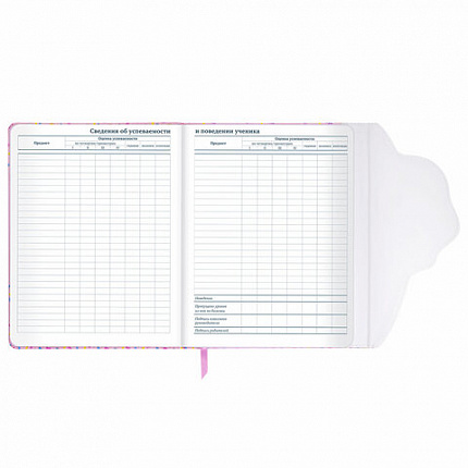 Дневник 1-11 класс 48 л., кожзам (твердая), магнитный клапан, ЮНЛАНДИЯ, "Мороженка", 106184