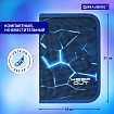 Пенал BRAUBERG, 1 отделение, 2 откидные планки, полиэстер, 21х14 см, "Киберлава", 272320