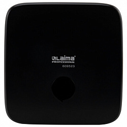 Диспенсер для полотенец LAIMA PROFESSIONAL PREMIUM BLACK (Система H3), V-сложения, черный, ABS-пластик, 609523