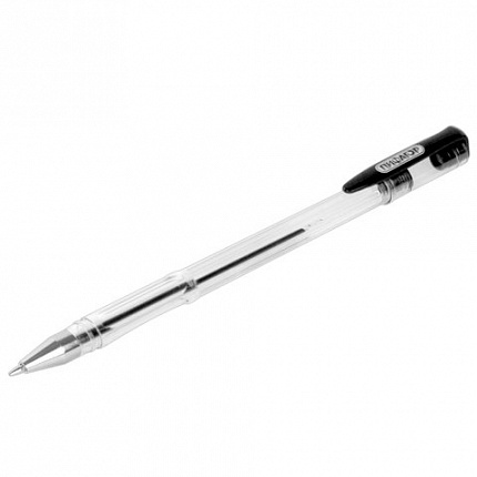 Ручки гелевые ПИФАГОР, НАБОР 6 ЦВЕТОВ, корпус прозрачный, узел 0,5 мм, линия письма 0,35 мм, 142793