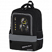 Рюкзак BRAUBERG STAR, 1 отделение, 5 карманов, "Watch out", черный, 40x29x13 см, 273132