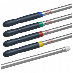 Черенок рукоятка 150 см, VILEDA PROFESSIONAL для инвентаря с еврорезьбой, d=2,2 см, алюминиевый, 506271