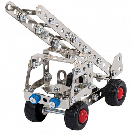 Конструктор металлический "Строительная техника 3 в 1", подвижные детали, 137 элементов, BAMBOX (БАМБОКС), 666369