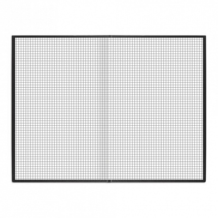 Книга учета 96 л., клетка, твердая, бумвинил, блок офсет, А4 (200х290 мм), BRAUBERG, черная, 130223