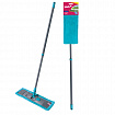 Швабра КОМПЛЕКТ черенок 72-130 см + флаундер + МОП микрофибра (ТИП К), еврорезьба, YORK "Classic", 81080