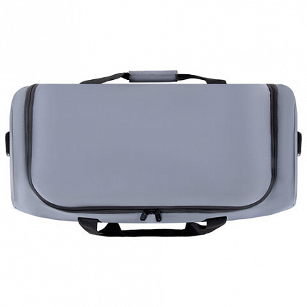 Сумка спортивная HEIKKI MOVE RENOWNED (ХЕЙКИ), отделение для обуви, серая, 28x51x26 см, 273910