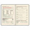 Еженедельник датированный 2024 А5 145х215 мм, BRAUBERG "Iguana", под кожу, черный, 115024
