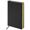 Ручка шариковая PARKER "Jotter Plastic CT", корпус черный, ежедневник А5 черный, золотой срез, пакет, 880894