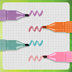 Набор текстовыделителей 4 ПАСТЕЛЬНЫХ ЦВЕТА, АССОРТИ, STAFF College "STICK PASTEL", линия письма 1-4 мм, скошенный наконечник, 152531