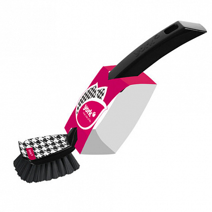 Щетка для мытья посуды со скребком, 27х4х7см, "Pepita", YORK, 041042