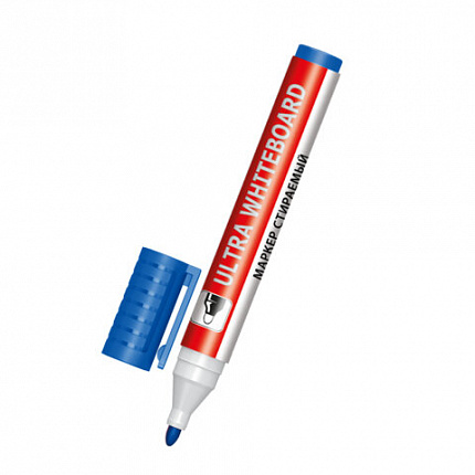 Маркеры стираемые для белой доски НАБОР 4 ЦВЕТА, BRAUBERG "ULTRA WHITEBOARD MARKER", 3 мм, 152635