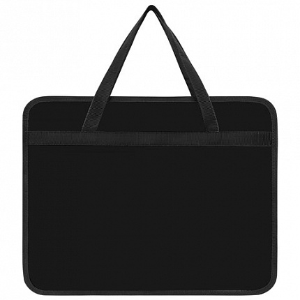 Папка на молнии с ручками BRAUBERG А4, 1 отделение, пластик, 80 мм, "Night driver", 272169