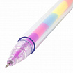 Ручка с топпером гелевая ЮНЛАНДИЯ "Хрустальный шар", ассорти, РАДУЖНЫЕ чернила, игольчатый пишущий узел 0,7 мм, 143785