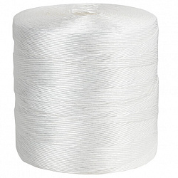 Шпагат полипропиленовый крученый длина 2200 м, диаметр 2,3 мм, BRAUBERG, 607945