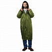 Дождевик-плащ хаки на кнопках виниловый сверхпрочный, размер 50-56, рост 170-185, ГРАНДМАСТЕР, 610937