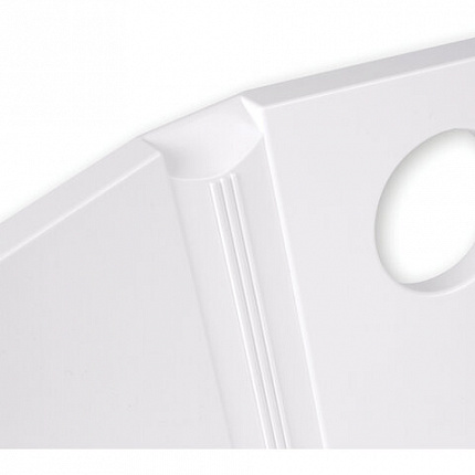 Подставка для книг и учебников BRAUBERG, регулируемый угол наклона, пластик, белая, 237445