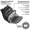Ранец BRAUBERG SHINY, 2 отделения, с брелоком, "Разъяренный динозавр", СВЕТЯЩИЙСЯ РИСУНОК, 38х28х14 см, 273143