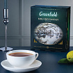 Чай GREENFIELD "Earl Grey Fantasy" черный с бергамотом и цитрусом, 100 пакетиков в конвертах по 2 г, 0584-09