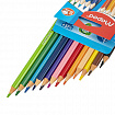 Карандаши цветные MAPED "COLOR PEP'S Strong", набор 12 цветов, грифель 3,2 мм, пластиковый корпус, 862712
