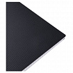 Тетрадь обложка пластик, А4, 80 л., гребень, клетка, HATBER, "VELVET" Черная, 081566, 80Т4В1гр_01601