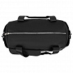 Сумка дорожная HEIKKI HANDY (ХЕЙКИ), карман на молнии, багажная лента, черная, 38х16х25 см, 273874