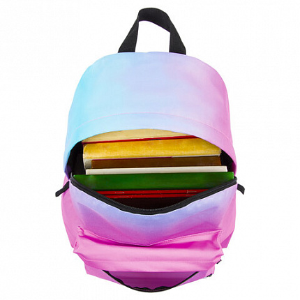 Рюкзак BRAUBERG СИТИ-ФОРМАТ универсальный, "Gradient", розовый, 41х32х14 см, 228849