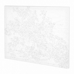 Картина по номерам 40х50 см, ОСТРОВ СОКРОВИЩ "Букет сакуры", на подрамнике, акрил, кисти, 663277