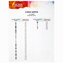 Картина стразами (алмазная мозаика) 40х50 см, ОСТРОВ СОКРОВИЩ "Бегущие по волнам", на подрамнике, 662428