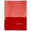 Папка-уголок 2 кармана, непрозрачная, А4, BRAUBERG "SPECIAL", красная, 0,18 мм, 273061