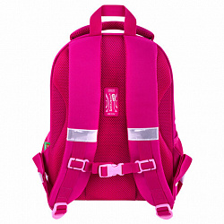 Ранец BRAUBERG KIDS START, 1 отделение, 2 кармана, "Девочка-аниме", 35х26х13 см, 272094