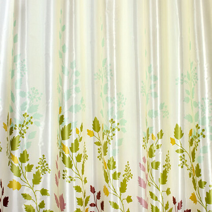 Шторка для ванной ПОЛИЭСТЕР, 180х180 см, кольца в комплекте, ФЛОРА, PRIMILA (ПРИМИЛА), 700080