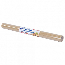 Бумага для выпечки силиконизированная, пергамент 38 см х 8 м, цвет коричневый, LAIMA, CH, 609581