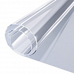 Коврик-подкладка, скатерть ПВХ прозрачная, гибкое/мягкое стекло, 140х60 см, 0,5 мм, DASWERK (ДАСВЕРК), 607880