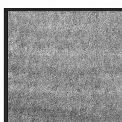 Коврик придверный 90х150 см, СЕРЫЙ, влаго-грязезащитный, 300 г/м2, мелкий рубчик, PRIMILA (ПРИМИЛА) STANDARD, 701021