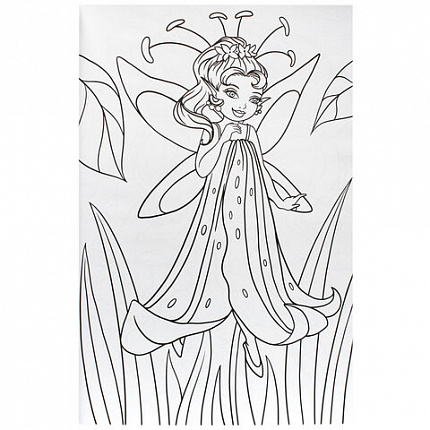 Раскраска "МАКСИ-РАСКРАСКА", АССОРТИ, 340х485 мм, 20 стр., внутренний блок 100 г/м2, ПП