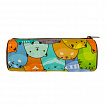 Пенал-тубус BRAUBERG, с эффектом Soft Touch, мягкий, "Cats", 22х8 см, 229008