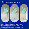 Настольная лампа / светильник SONNEN OU-611 на подставке, СВЕТОДИОДНАЯ, "SWEET BUNNY", 5 Вт, зеленый, 237642