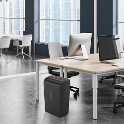 Уничтожитель (шредер) CACTUS CS-SH-10-21-5X18, 4 уровень секретности, фрагменты 5х18 мм, 10 листов, корзина 21 литр, CS-SH-10-215X18