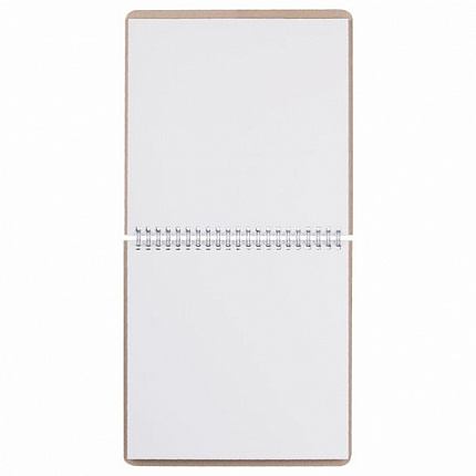 Скетчбук, белая бумага 180 г/м2, 195х195 мм, 20 л., гребень, твердая обложка, BRAUBERG ART CLASSIC, 112994